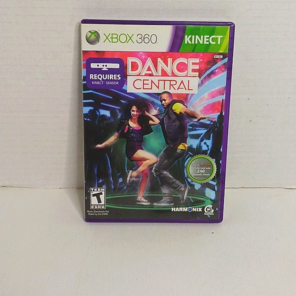 Dance Central XBOX 360 Game 30plus songs